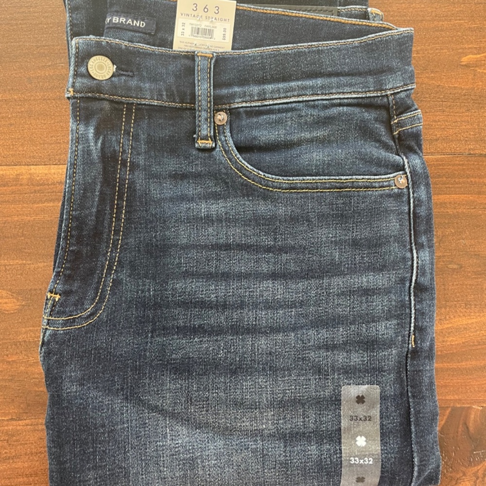 Lucky Brand Men’s 363 Vintage Straight Coolmax Stretch Jean